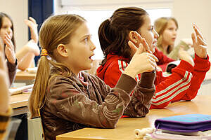 Clicking on the photo takes you to the music education studies.