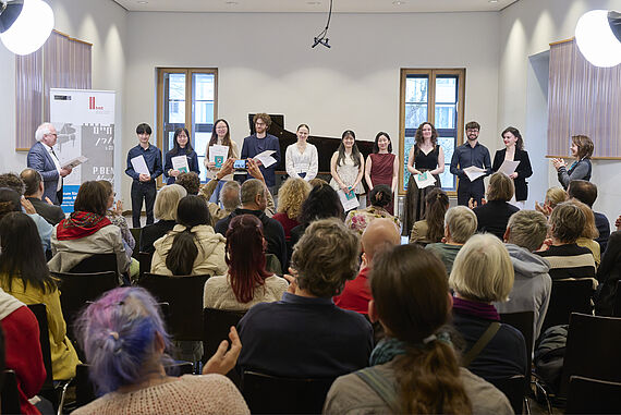 Bei der Preisübergabe © Mirco Dalchow