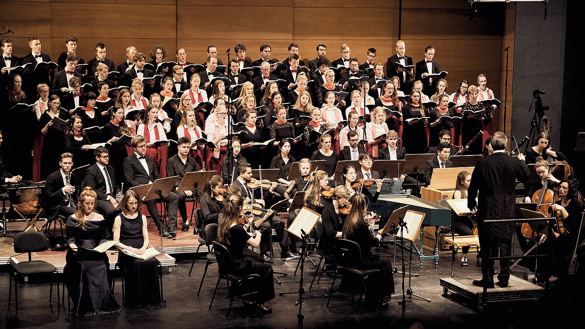 Aufführung der h-moll-Messe beim Bachfest