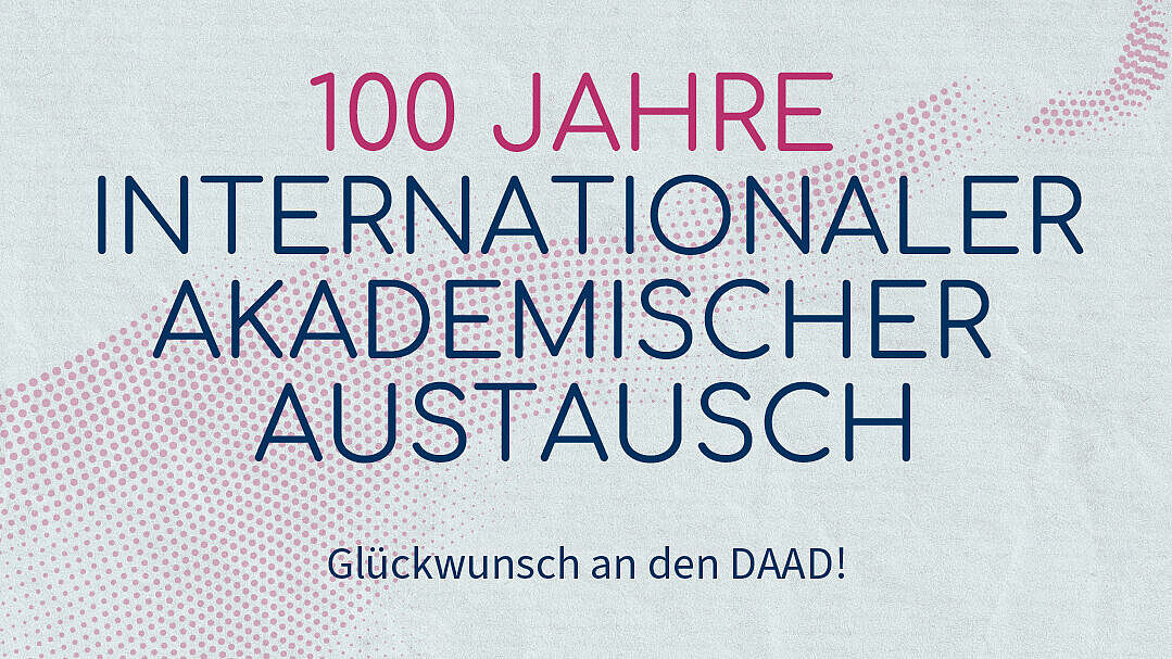 100 years DAAD!