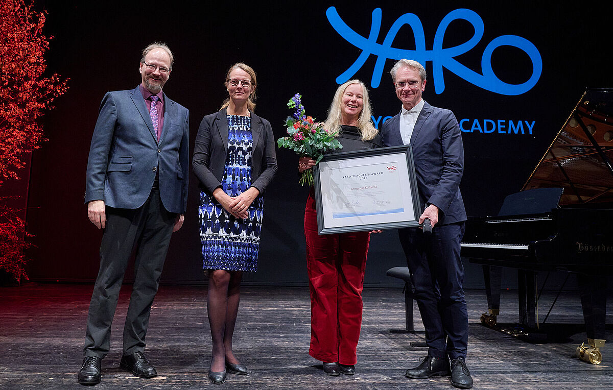 Benjamin Lang, Bettina Martin, Annerose Kolkwitz und Stephan Imorde