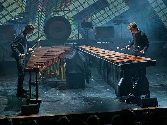 Große Show bei der Night of Percussion. © Mirco Dalchow