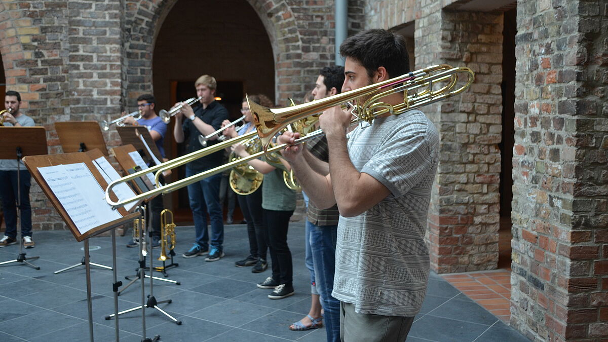 The Mecklenburg Wind Academy in the hmt foyer