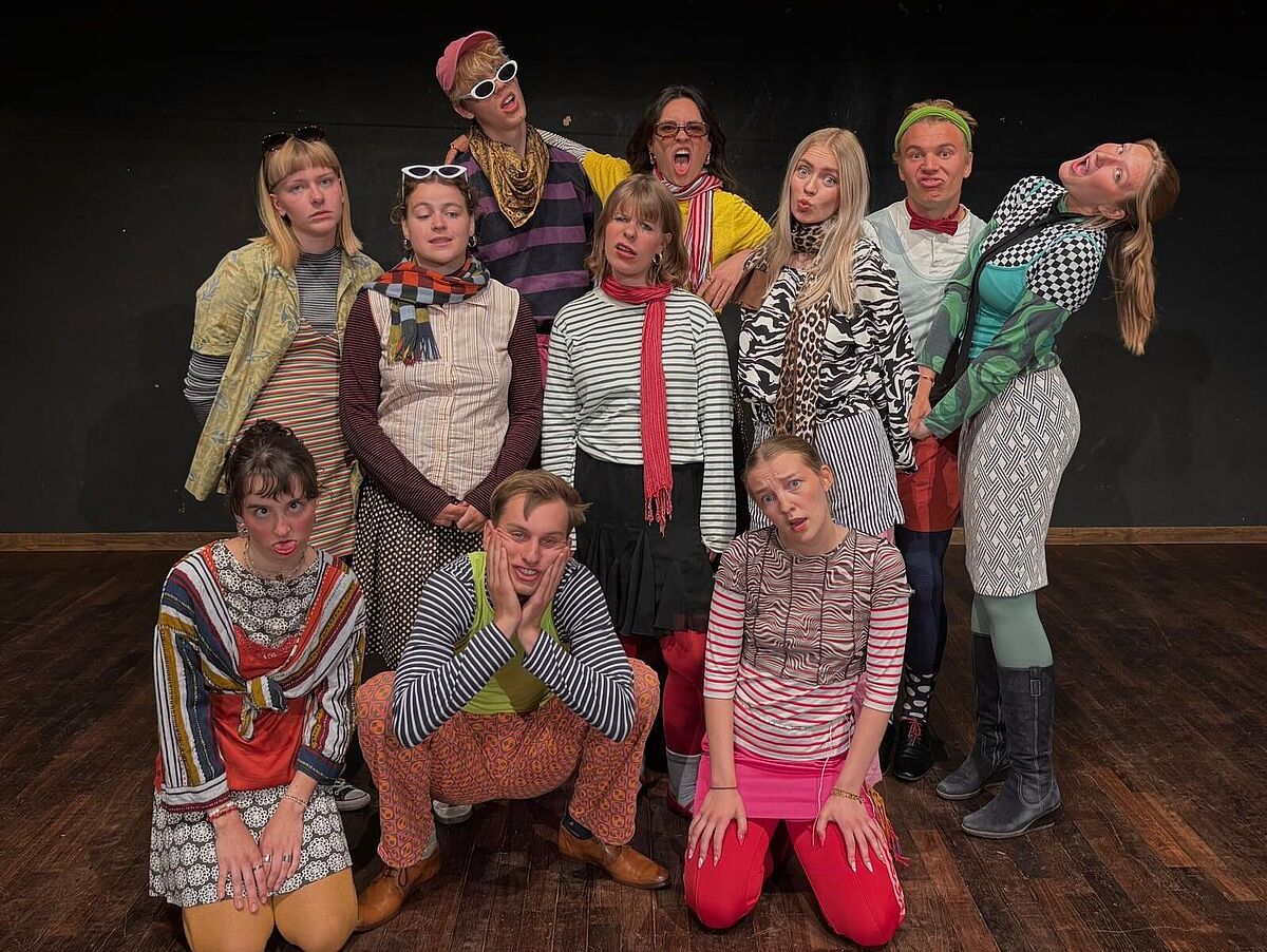 Die Lehramtsstudierenden Theater des Jahrgangs 2024 © Teresa Finke